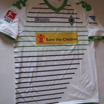 Borussia Mönchengladbach Home football shirt 2013 - 2014 sponsored by Save the children