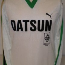 Borussia Mönchengladbach Home football shirt 1980 - 1981 sponsored by Datsun