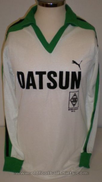 Borussia Mönchengladbach Home maglia di calcio 1980 - 1981