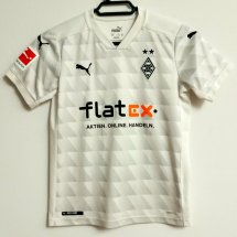 Borussia Mönchengladbach Home football shirt 2020 - 2021 sponsored by Flatex