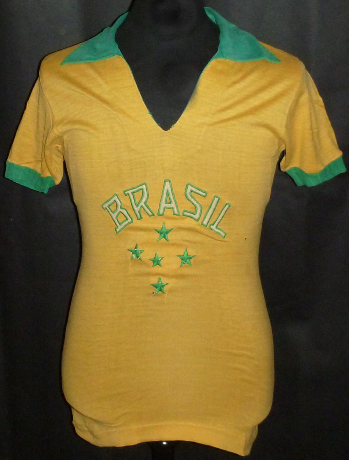 Brazil Home football shirt 1958 1962.