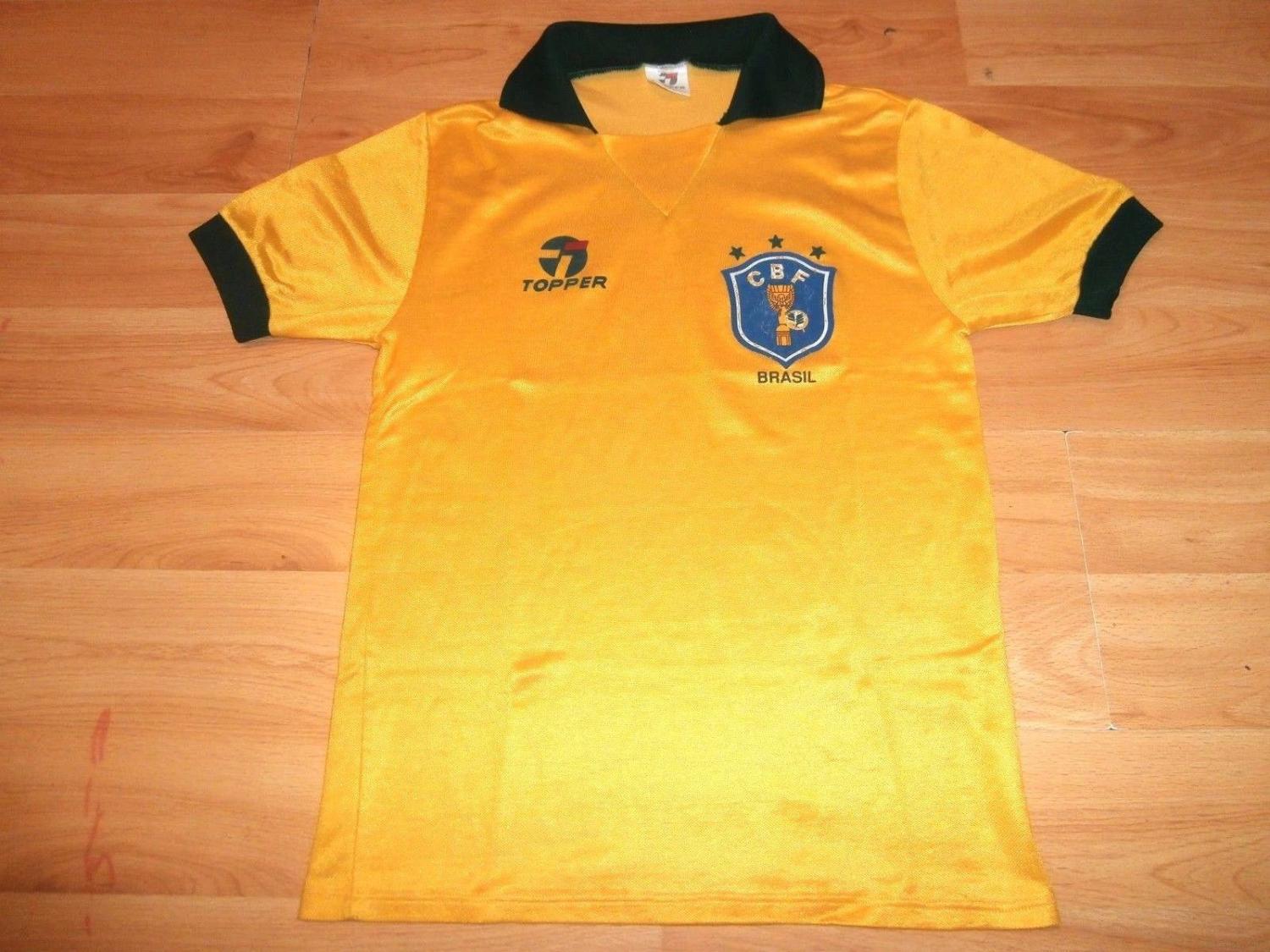 Brazil Home football shirt 1988 - 1991.