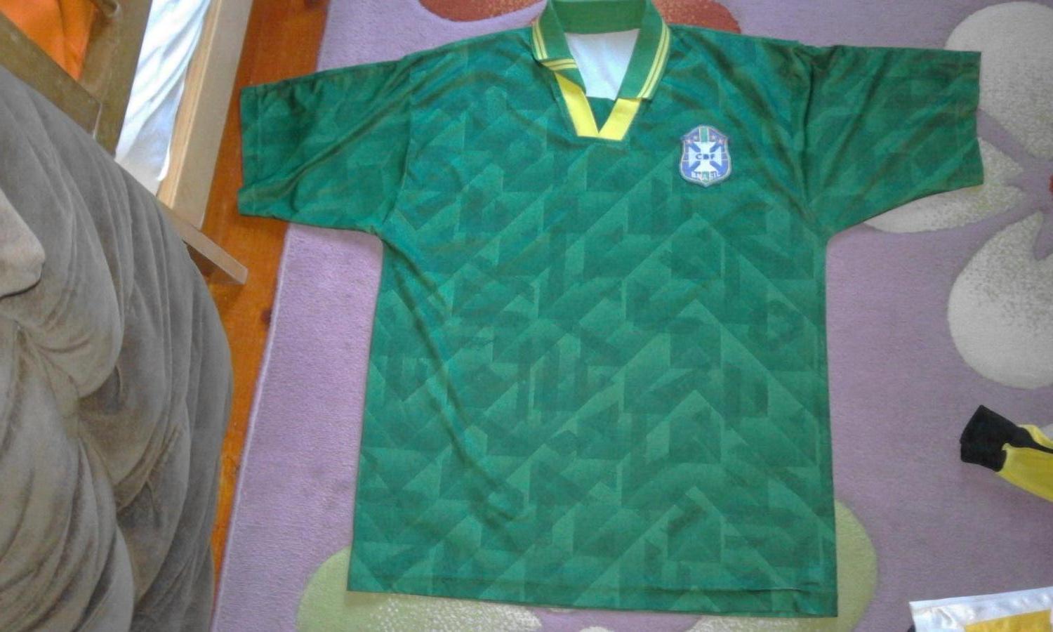 Old Brazil football shirts and soccer jerseys