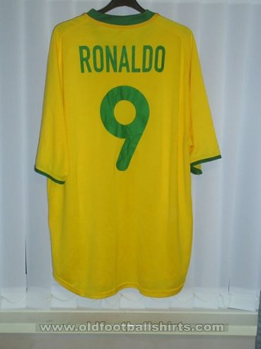 Brazil Home football shirt 2000 - 2002
