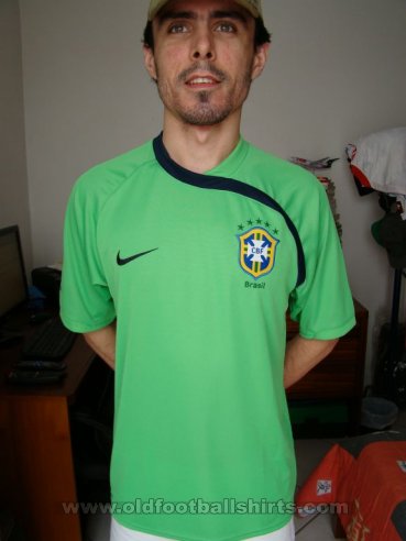 Brazil Goalkeeper football shirt 2007 - 2009