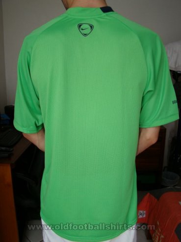 Brazil Goalkeeper football shirt 2007 - 2009