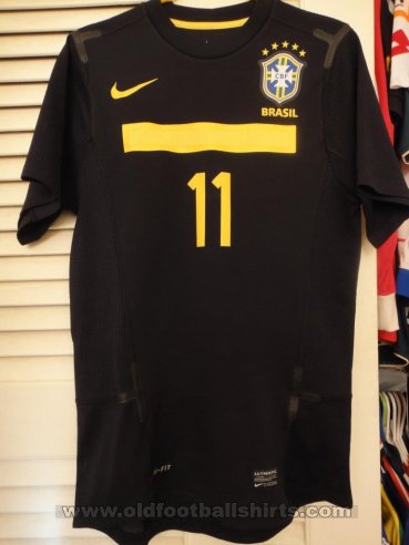 Brazil Troisième Maillot de foot 2011 - 2012
