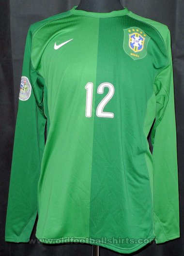 Brazil Goalkeeper football shirt 2006 - 2007