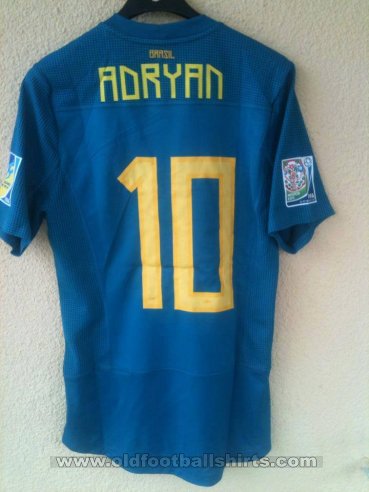 Brazil Away football shirt 2011 - 2012