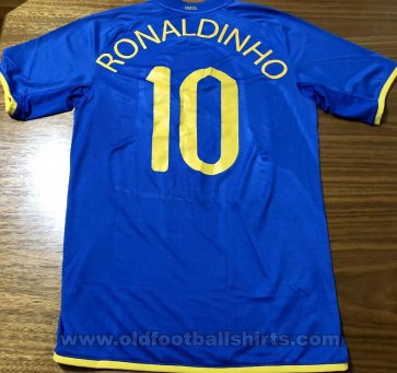 Brazil Away football shirt 2008 - 2010