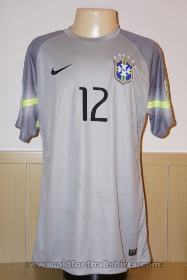 Brazil Goalkeeper football shirt 2014 - 2015