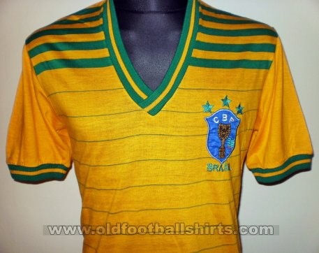 Brazil Retro Replicas football shirt 1984
