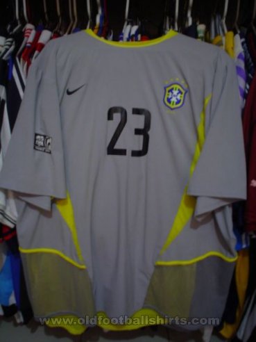 Brazil Goalkeeper football shirt 2003 - 2004