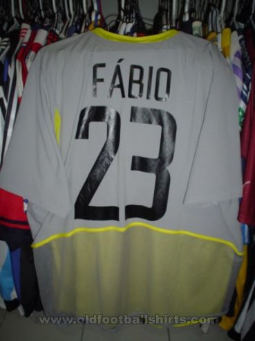 Brazil Goalkeeper football shirt 2003 - 2004