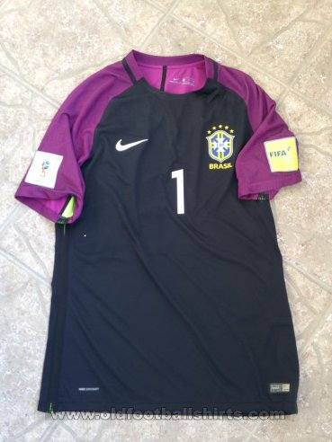 Brazil Keeper  voetbalshirt  2016 - 2017