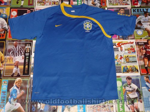 Brazil Training/Leisure football shirt 2008 - 2009