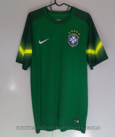 Brazil Torwart Fußball-Trikots 2014 - 2015