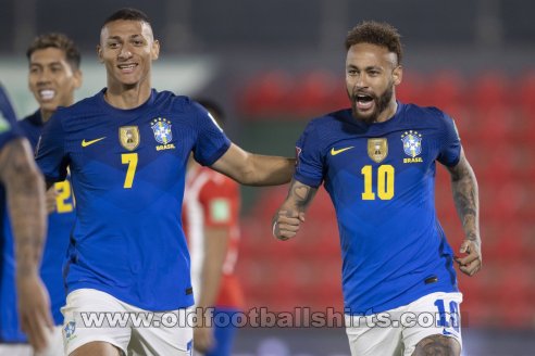 Brazil Maglia da trasferta maglia di calcio 2021 - 2022