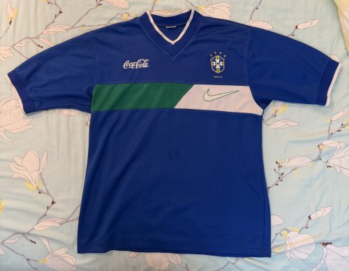 Brazil Training/Leisure football shirt 1997 - 1999