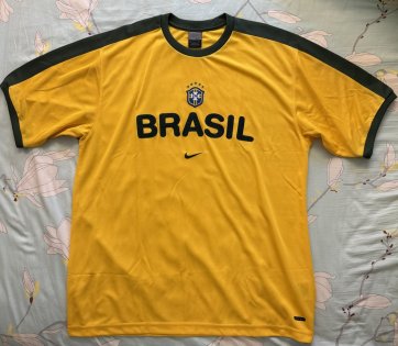 Brazil Training/Leisure football shirt 2003 - 2004