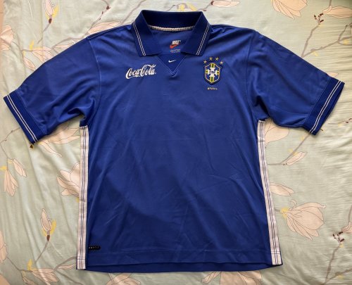 Brazil Training/Leisure football shirt 1997 - 1998