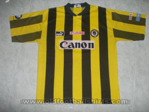 Tanjong Pagar United FC Away football shirt 1997