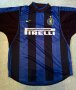 Internazionale Home חולצת כדורגל 2000 - 2001