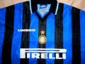 Internazionale Home φανέλα ποδόσφαιρου 1997 - 1998