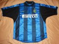 Internazionale Home חולצת כדורגל 2000 - 2001