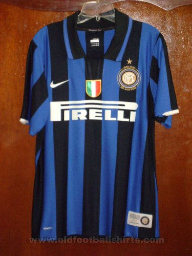 Internazionale Home חולצת כדורגל 2008