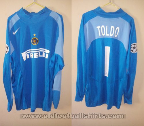 Internazionale Goalkeeper football shirt 2004 - 2005