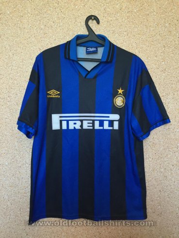 Internazionale Home voetbalshirt  1995 - 1996