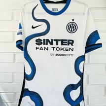 Internazionale Away football shirt 2021 - 2022 sponsored by Socios.com