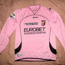 Palermo Home football shirt 2010 - 2011 sponsored by Eurobet