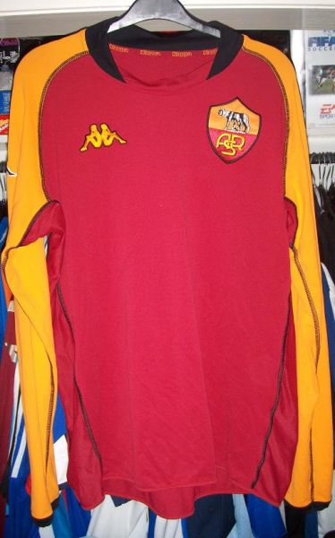 Maillot Extérieur AS Roma 2002-2003 - Kappa - Taille 2XL Homme - Occasion