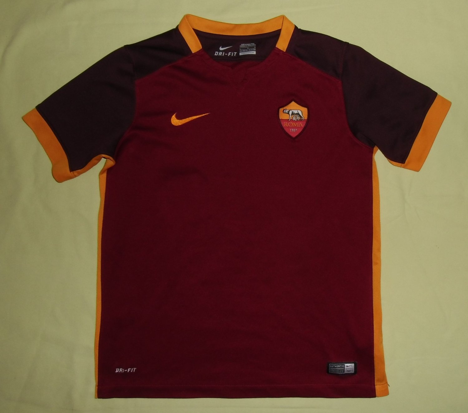 Roma Home football shirt 2012 - 2013.