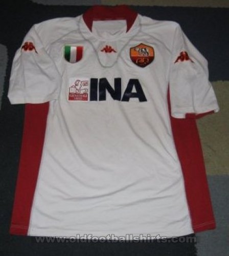 Roma Away football shirt 2001 - 2002