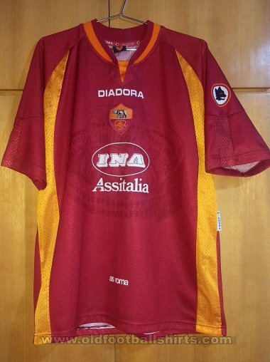 Roma Home football shirt 1997 - 1998