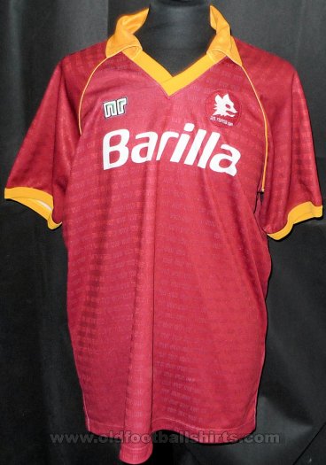 Roma Home football shirt 1990 - 1991.