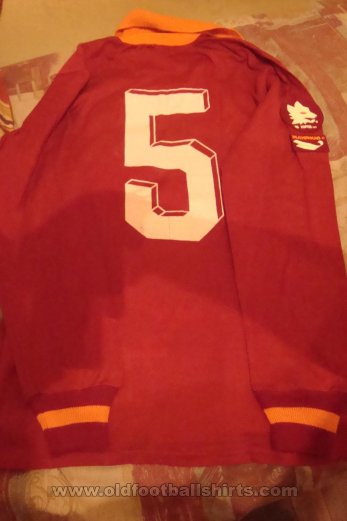 Roma Home Fußball-Trikots 1981 - 1982