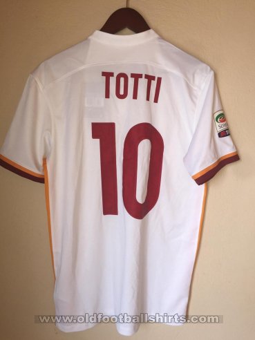 Roma Away football shirt 2015 - 2016