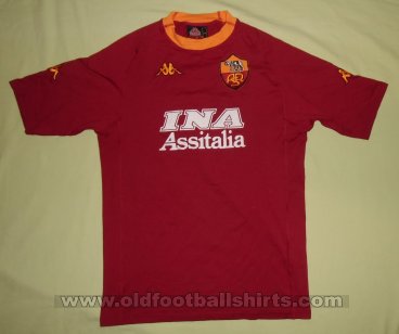 Roma Home football shirt 2000 - 2001