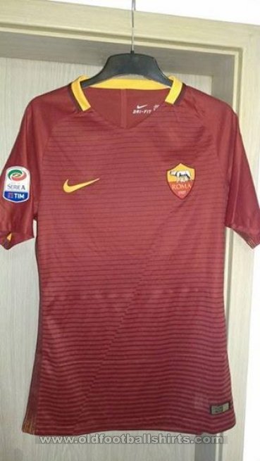 Roma Home Maillot de foot 2016 - 2017
