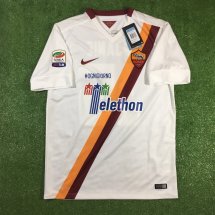 Roma Away football shirt 2014 - 2015 sponsored by Telethon