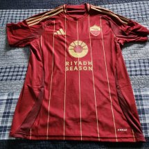 Roma Home football shirt 2024 - 2025 sponsored by Riyad Season