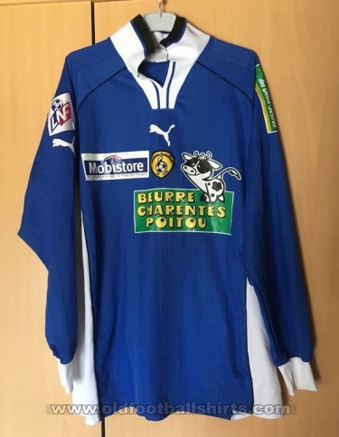 Chamois Niortais F.C. Home football shirt 1999 - 2000