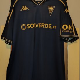 Estoril Praia Away football shirt 2024 - 2025 sponsored by Solverde.pt