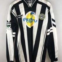 Udinese Home football shirt 1997 - 1998 sponsored by Atreyu