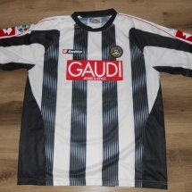 Udinese Home football shirt 2007 - 2008 sponsored by Gaudi Jeans