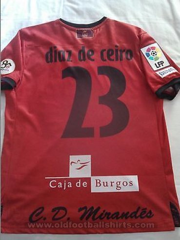 Mirandés Home football shirt 2012 - 2013